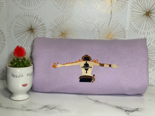 Embroidered Ace from On3 piece (tshirt/crewneck/hoodie)