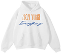 White Dear Anxiety New York Over Everything heavyweight hoodie