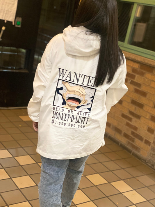 Wanted Luffy Windbreaker Jacket