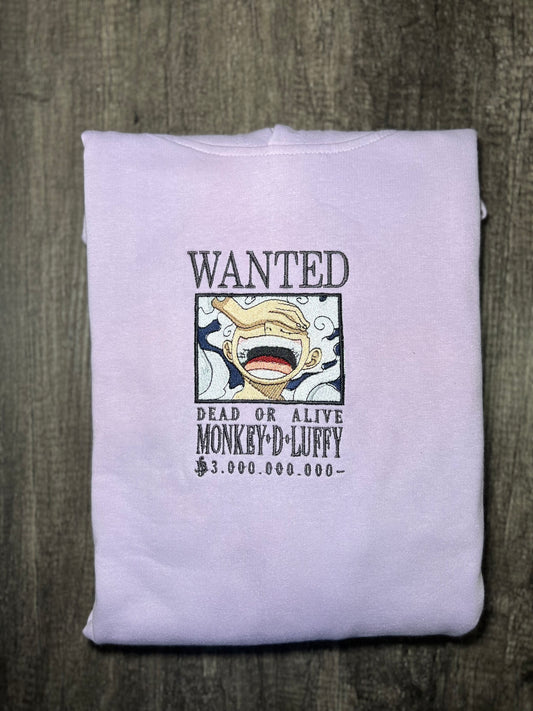 Luffy Wanted Sweatshirt