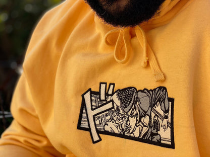 Embroidered Josuke Higashikata from Jojo's Bizarre Adventures (tshirt/crewneck/hoodie)