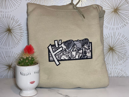 UPPERSIZES 2X-5X FOR -Embroidered Josuke Higashikata from Jojo's Bizarre Adventures (tshirt/crewneck/hoodie)