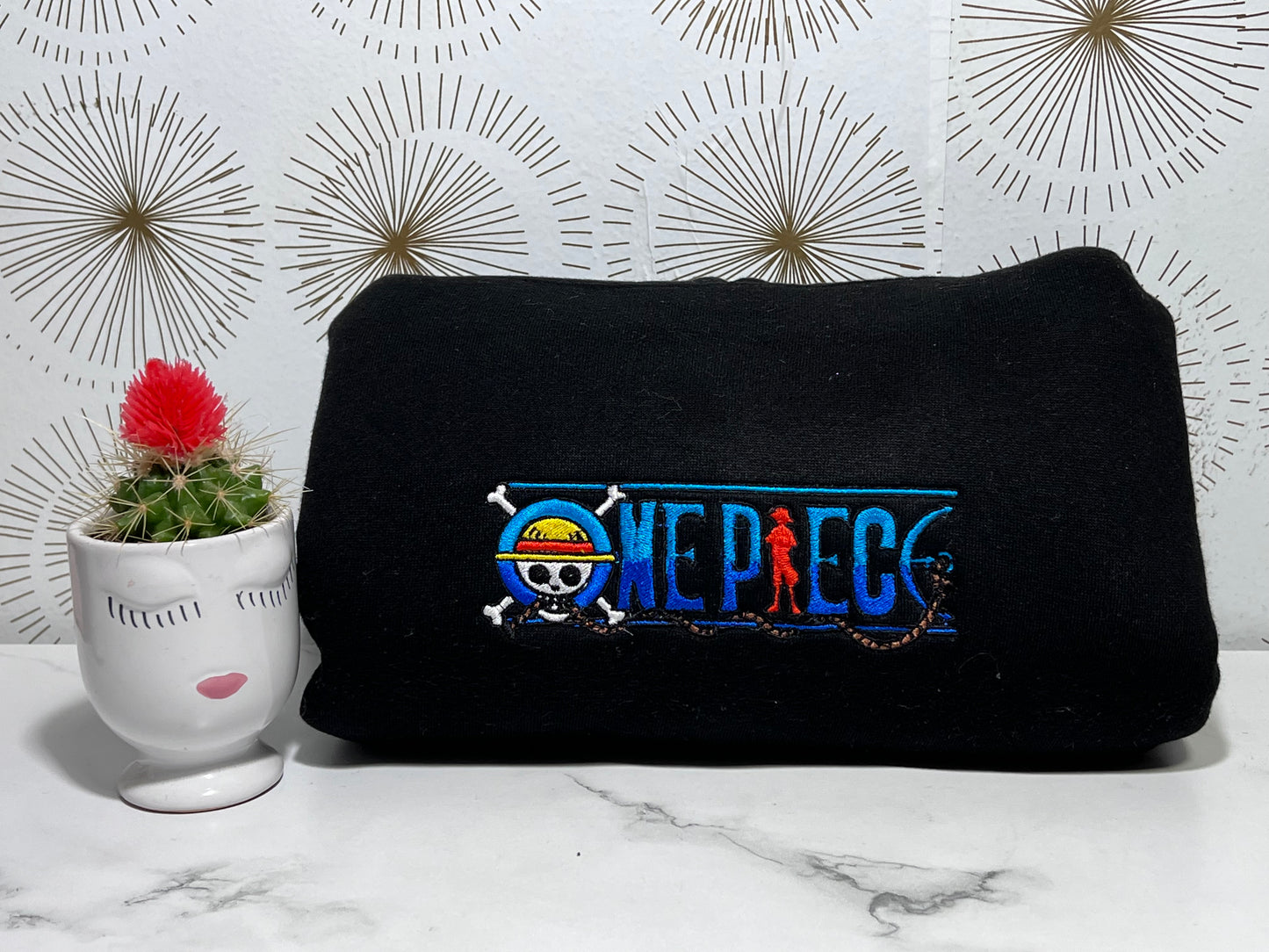One Piece Custom Embroidered