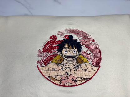 Luffy with Dragon (tshirt/crewneck/hoodie)