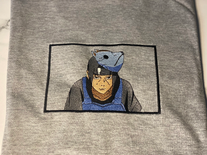 Embroidered Anbu Itachi Uchiha (Tshirt/crewneck sweatshirt/hoodie)