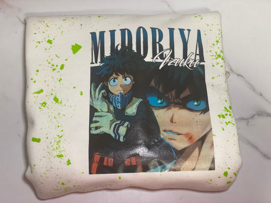 Izuku Midoriya Vinyl (Crewneck/Hoodie/Tshirt)