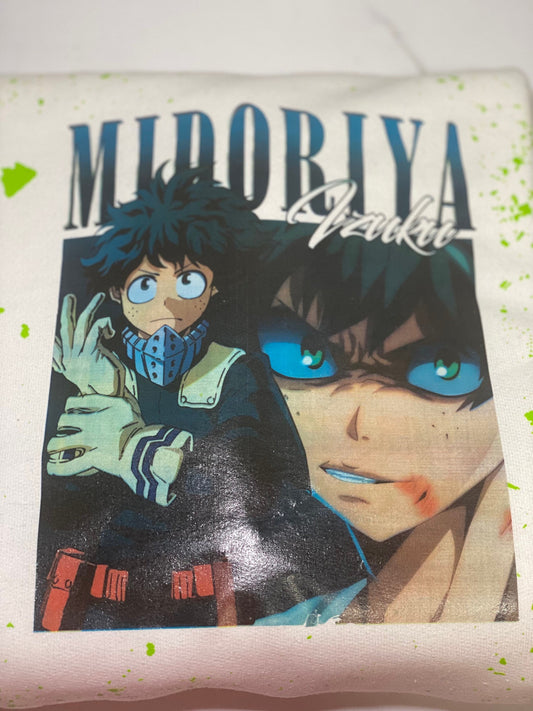 Izuku Midoriya Vinyl (Crewneck/Hoodie/Tshirt)